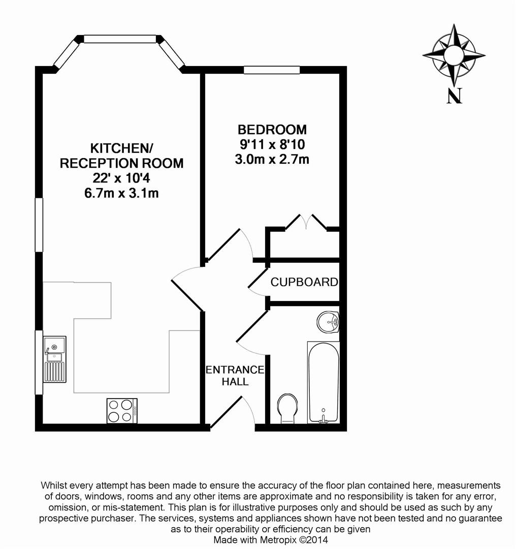 Floorplan for Forest Road, Horsham